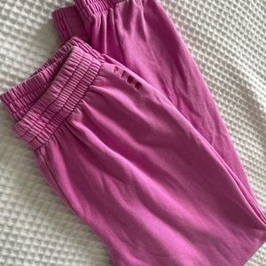 Pink joggers, the perfect fit and wanted colour